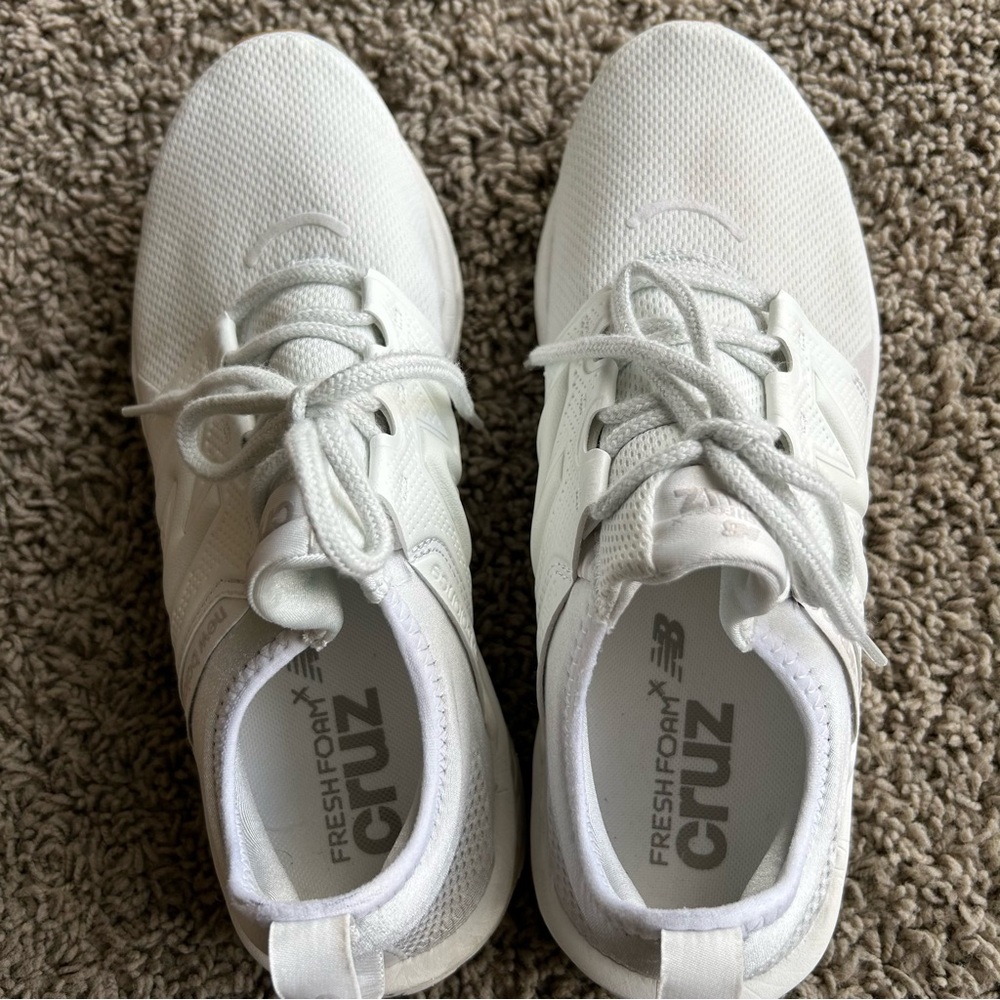 New Balance Fresh Foam X Cruz V3 White Women's 11.5D/Men’s 10D Gym Shoes - Picture 15 of 16